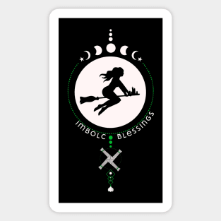 Imbolc Blessings Sticker